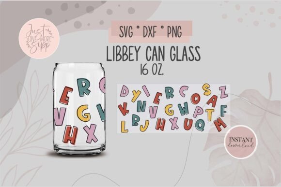 ABCs Libbey Svg: Graphics for Crafts