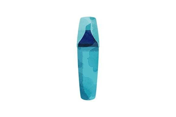 Blue Marker - Watercolor: Crafts for School Amp