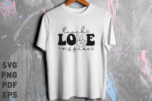 Groovy Teacher Graphics for Crafts