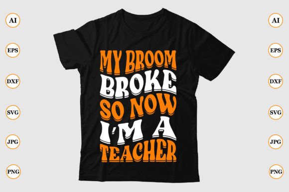Halloween Graphics for Crafts: Broom Review
