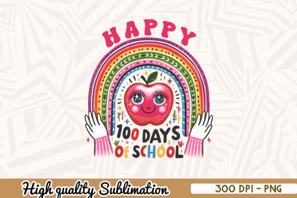 Happy 100 Days Graphics for Crafts