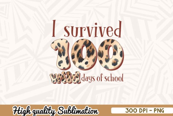 I Survived 100 Days: School Graphics & Crafts