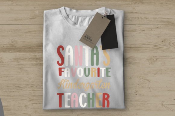 Kindergarten Teacher Christmas PNG for Crafts & Graphics