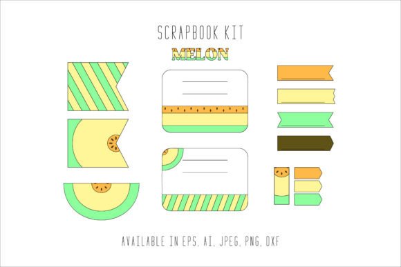 Melon Scrapbook Kit: Graphics & Icons Review