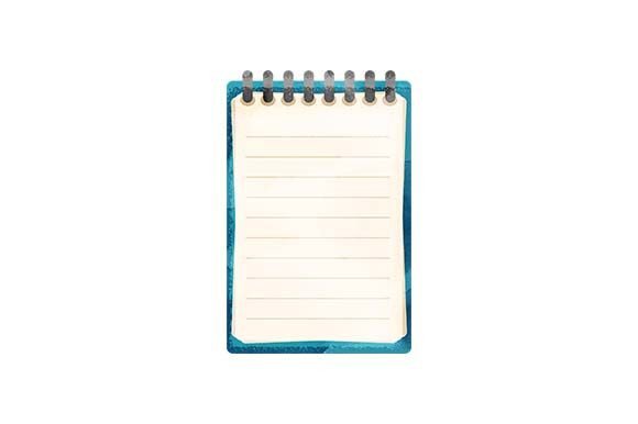 Notebook - Watercolor: Crafts & School Amp Asset