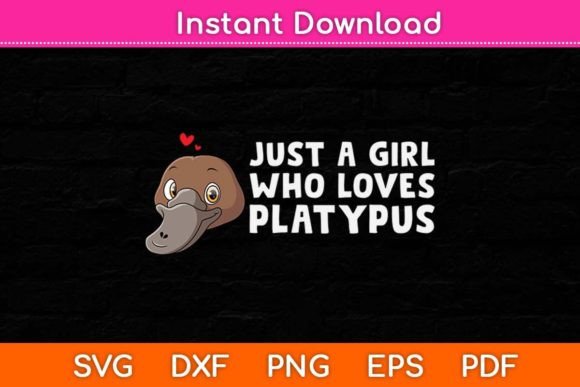 Platypus SVG for Crafts & Graphics