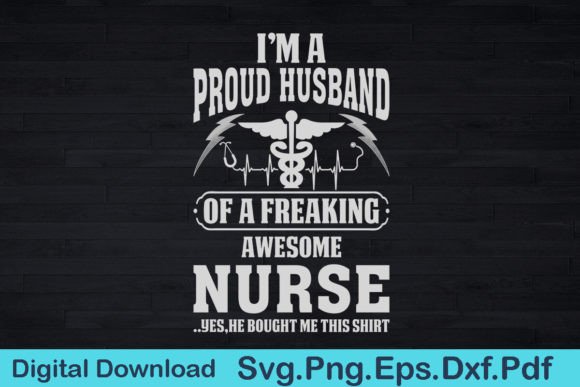 Proud Husband Graphics for T-Shirt Designs