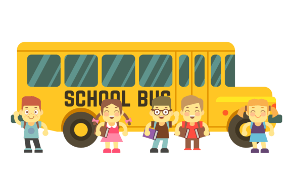 Review: School Bus with Happy Kids Design
