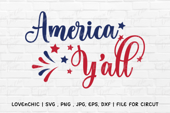 Reviewing the American Y All Design for July 4th Projects