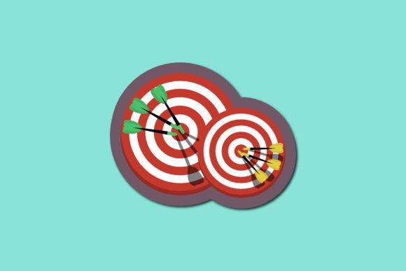 Sport Sticker Icon Archery: Graphics and Icons Review